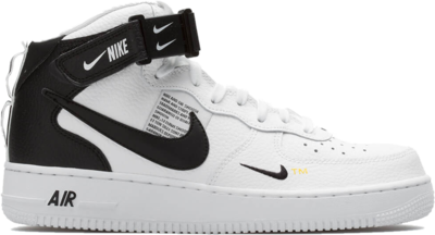 Nike Air Force 1 MID 07 LV 8 Белые с мехом_mobile