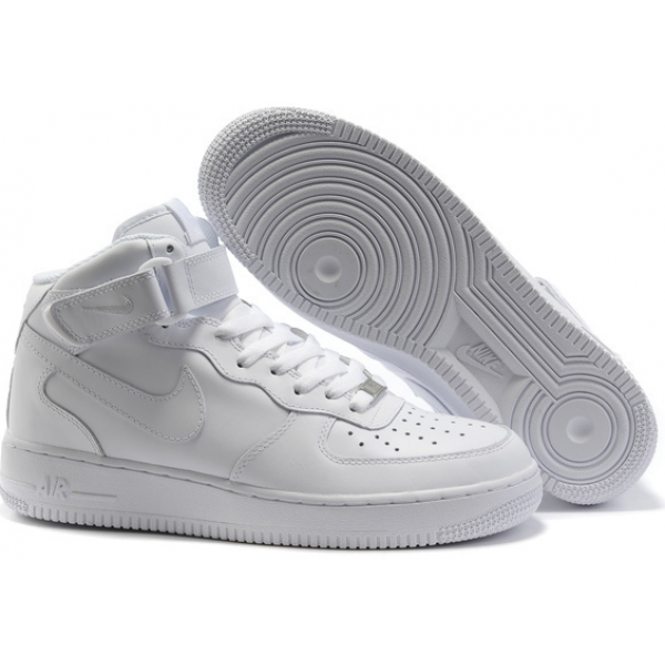 Nike Air Force Mid White/Белые