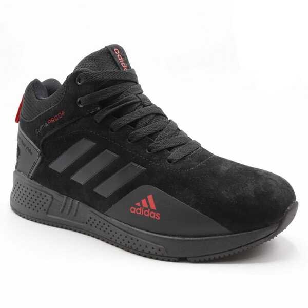 Adidas Climaproof Черно-красные с мехом 