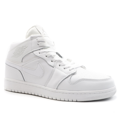 Nike Air Jordan 1 Retro Белые с мехом