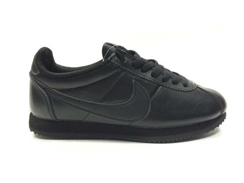 Nike Cortez Черные кожаные