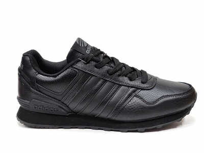Adidas Neo Черные кожаные_mobile