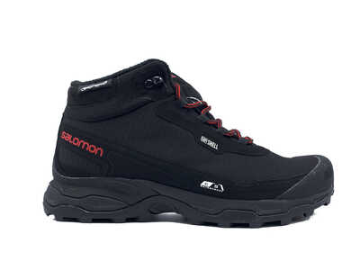 Salomon soft shell high Thermo black red 